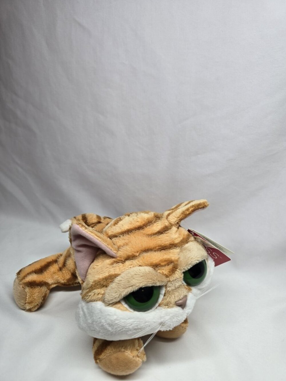 Russ Berrie Peepers Chilie the Orange Tabby Cat Plush Stuffed Animal Toy W Tags